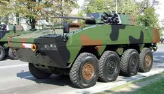 KTO Rosomak, 8x8 wheeled armored personnel carrier / infantry fighting vehicle family, Armored Vehicles
