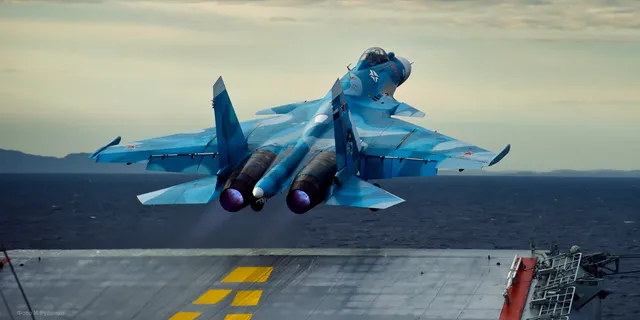 Kuznetsov-class aircraft carrier, Heavy aircraft-carrying cruiser / STOBAR aircraft carrier, Naval Systems - view 2