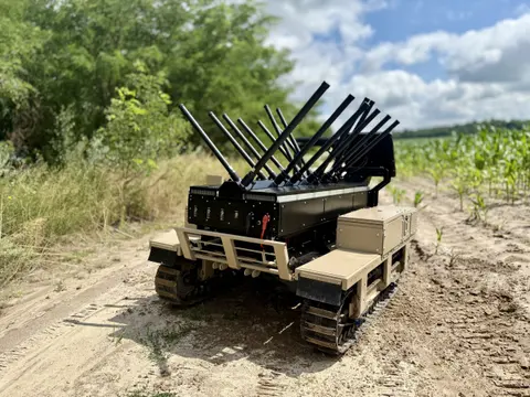 KVERTUS AD BERSERK, Remotely controlled ground robotic EW platform, Electronic Warfare