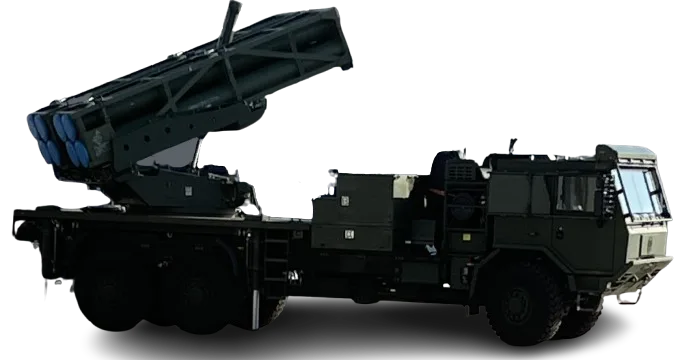 Lahav/PULS rocket-launcher system, Multiple rocket launcher, Artillery