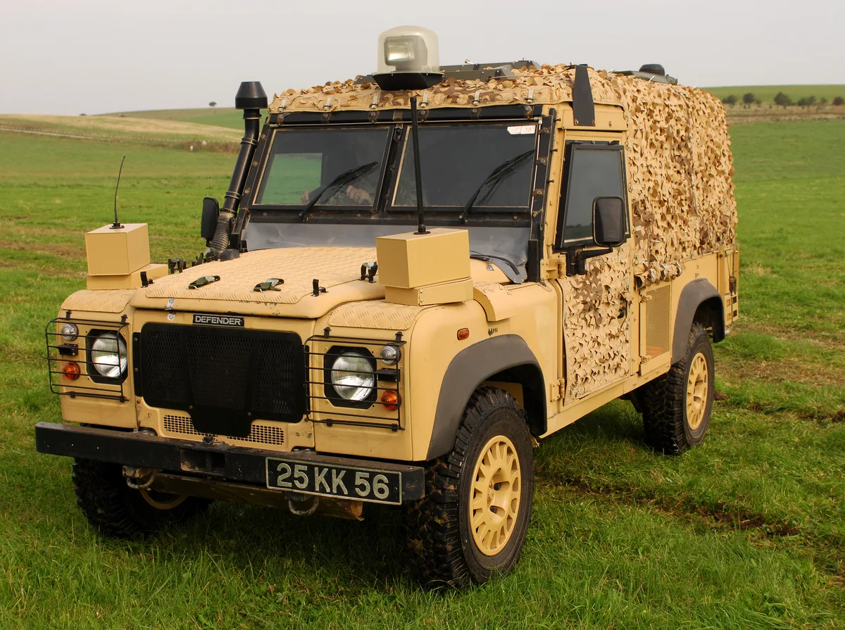 Land Rover Snatch, Light protected patrol vehicle, Armored Vehicles