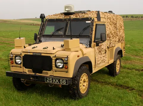 Land Rover Snatch, Light protected patrol vehicle, Armored Vehicles