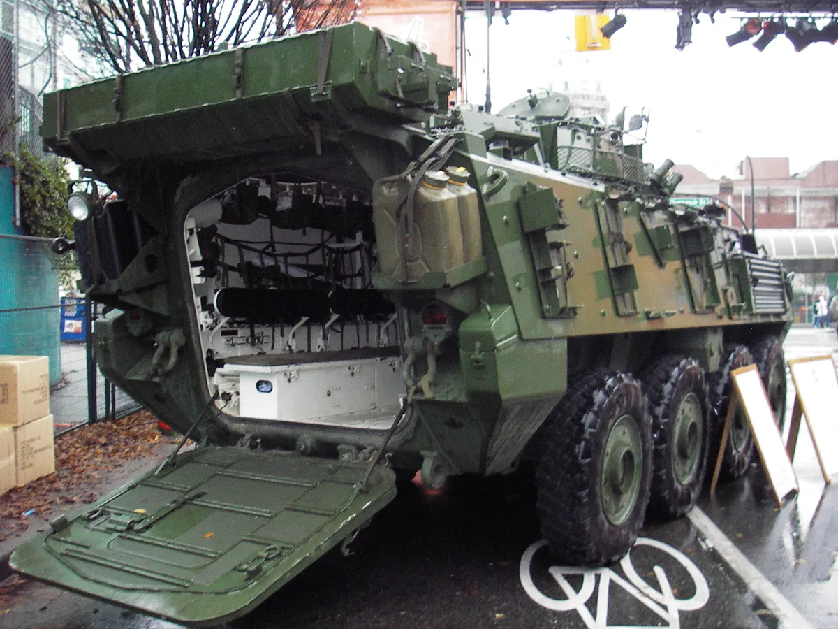 LAV III, 8x8 infantry fighting vehicle, Armored Vehicles