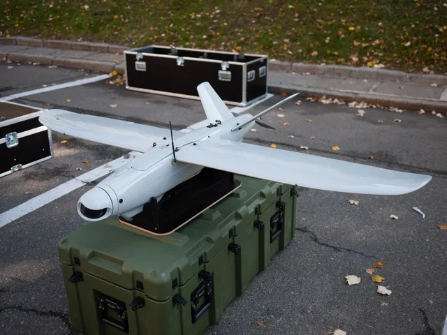Leleka-100, Fixed-wing reconnaissance UAV system, Aircraft & UAVs - view 1