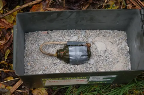 Locally manufactured grenade, Improvised grenade, Munitions