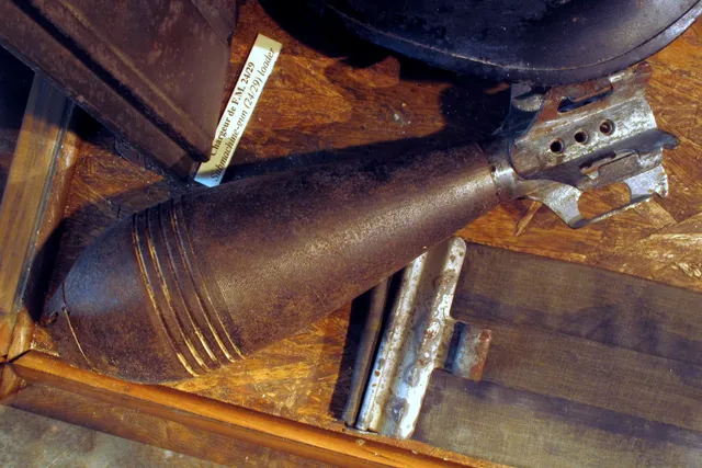 Mortar shell, Mortar projectile, Munitions - view 1