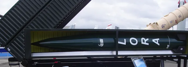 LORA ballistic missile, Short-range road-mobile ballistic missile system, Artillery - view 2