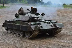 M-55S, Upgraded T-55 main battle tank, Tanks
