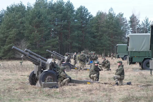 M101 105 mm Howitzer, 105 mm towed field howitzer, Artillery - view 2