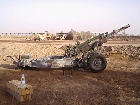 M102 105 mm Howitzer, 105 mm lightweight towed howitzer, Artillery