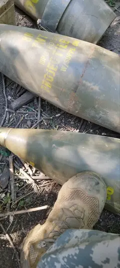 M106 203 mm high-explosive fragmentation projectile, 203 mm high-explosive fragmentation projectile, Munitions