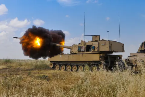 M109A6 Paladin, 155 mm tracked self-propelled howitzer, Artillery