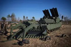 M1150 Assault Breacher Vehicle, Armored combat-engineering breaching vehicle, Support Equipment