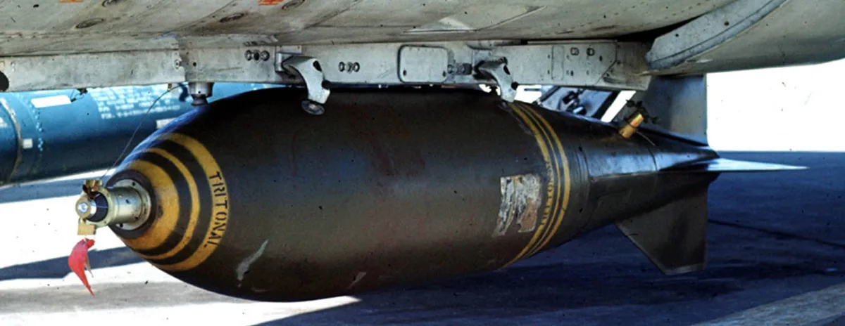M117 750-pound unguided bomb, 750-pound unguided general-purpose bomb, Munitions