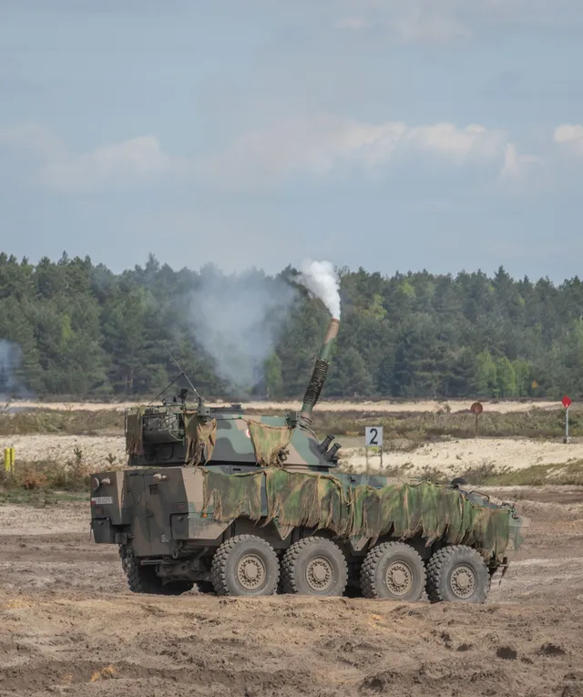 M120 Rak, 120 mm turreted self-propelled mortar system, Artillery - view 1