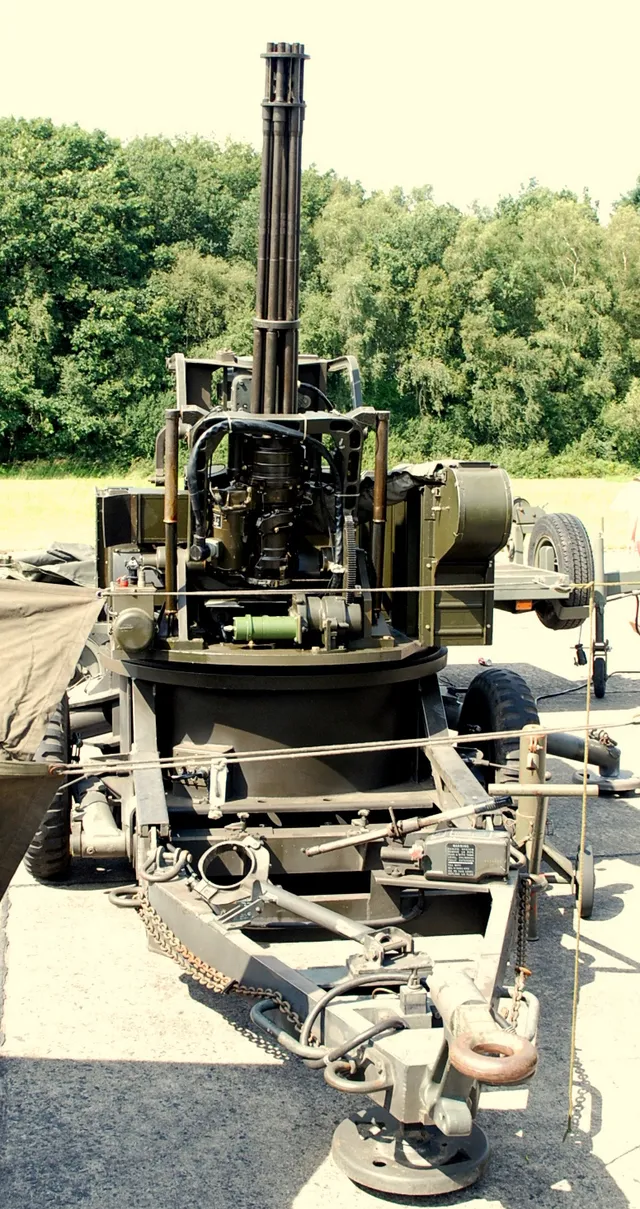 M167 Vulcan, Towed 20 mm short-range anti-aircraft gun, Air Defense - view 3