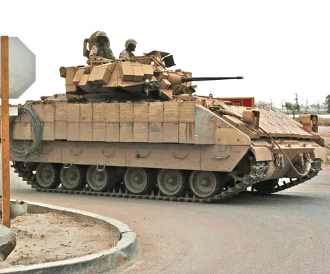 M2 Bradley, Tracked infantry fighting vehicle, Armored Vehicles