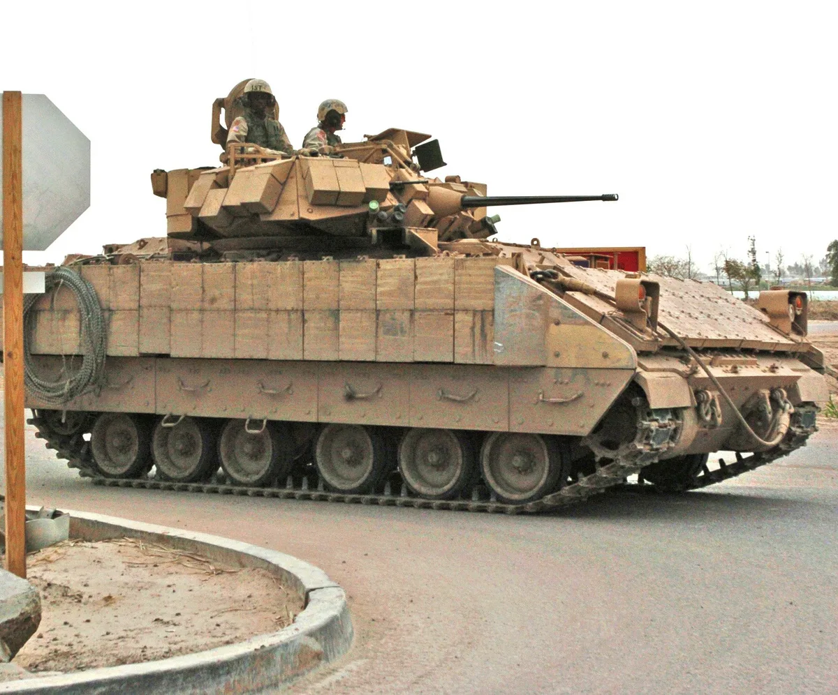 M2 Bradley, Tracked infantry fighting vehicle, Armored Vehicles - 2014 Russia-Ukraine War
