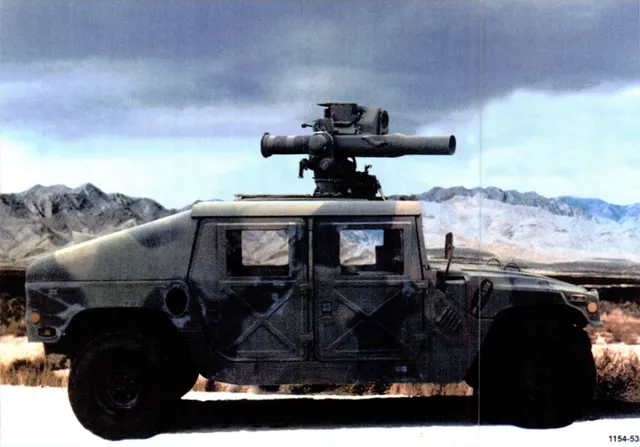 M220A4 TOW 2 Launcher, TOW 2 missile launcher, Infantry Weapons - view 1