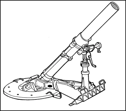 M30 107 mm mortar, Rifled 107 mm heavy mortar, Artillery - view 3