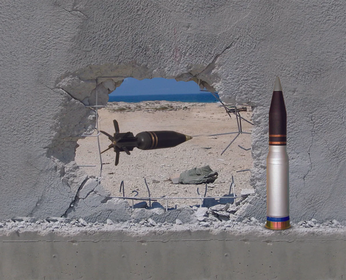 M329 APAM 120 mm tank projectile, 120 mm multipurpose tank projectile, Munitions