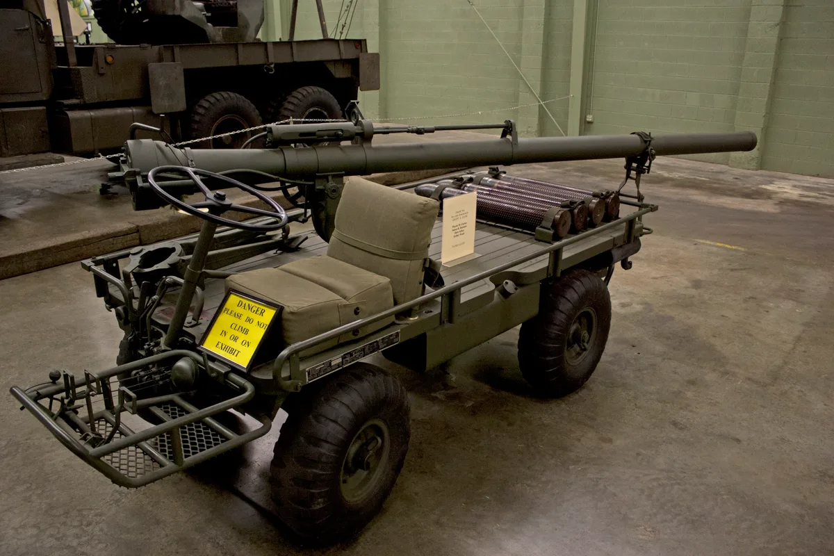 M40 106 mm recoilless rifle, 106 mm crew-served recoilless rifle, Infantry Weapons - 2011 Syrian Civil War