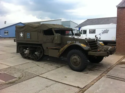 M5 half-track, Half-track armored personnel carrier, Armored Vehicles