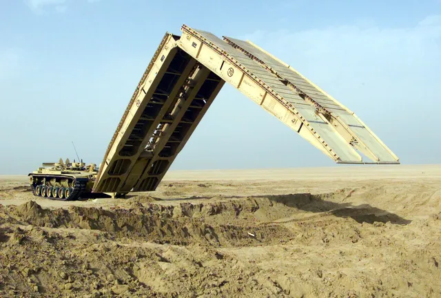 M60 AVLB, Armored vehicle-launched bridge, Support Equipment - view 1