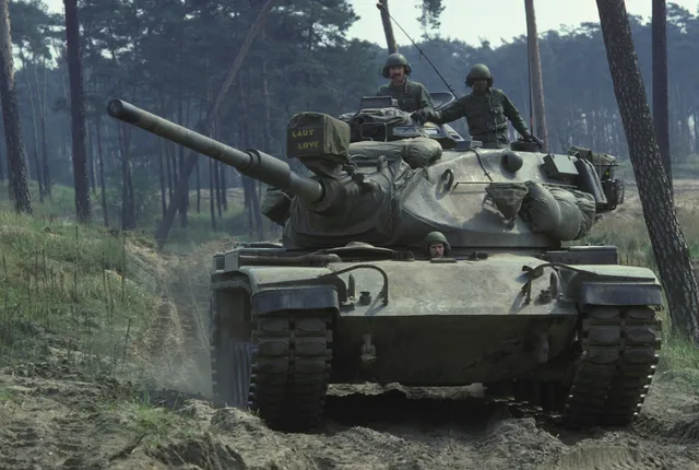 M60A1 Patton, Second-generation main battle tank, Tanks - view 1