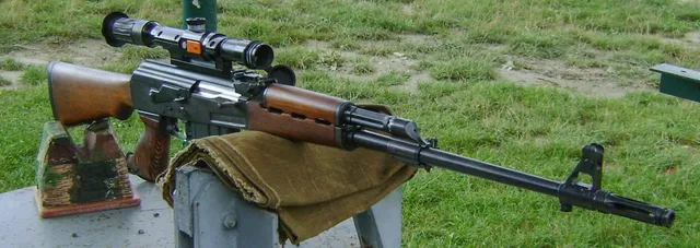 M76 sniper rifle, Semi-automatic designated marksman/sniper rifle, Infantry Weapons - view 3