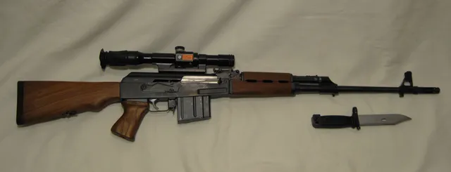 M76 sniper rifle, Semi-automatic designated marksman/sniper rifle, Infantry Weapons - view 2