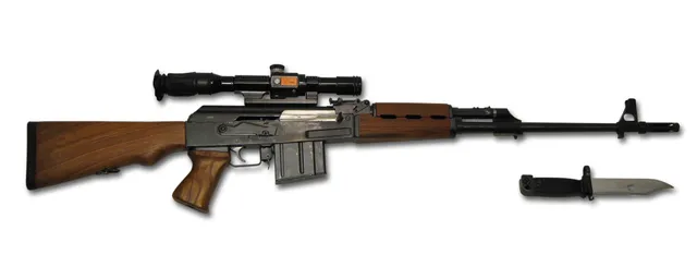 M76 sniper rifle, Semi-automatic designated marksman/sniper rifle, Infantry Weapons - view 1