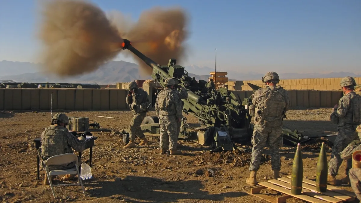 M777, 155 mm towed howitzer, Artillery - 2014 Russia-Ukraine War