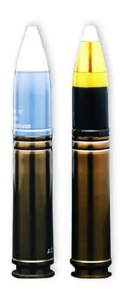 M789 high-explosive dual-purpose round, 30 mm high-explosive dual-purpose cartridge, Munitions