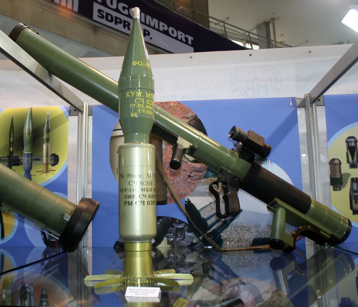 M79 Osa, Reusable 90 mm anti-tank rocket launcher, Infantry Weapons