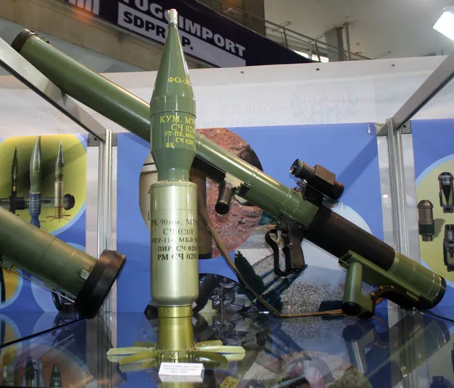 M79 Osa, Reusable 90 mm anti-tank rocket launcher, Infantry Weapons - view 1