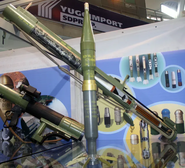 M80 Zolja, Disposable 64 mm anti-tank rocket launcher, Infantry Weapons - view 1
