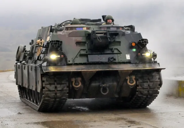 M88 recovery vehicle, Tracked armored recovery vehicle, Support Equipment - view 2