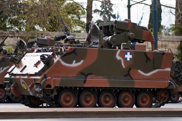M901A1 Improved TOW Vehicle, Tracked TOW missile carrier vehicle, Armored Vehicles - view 2