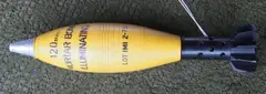 M996 mortar projectile, 120 mm visible-light illuminating mortar bomb, Artillery