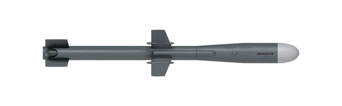 Marte Mk.2 anti-ship missile, Anti-ship missile, Munitions
