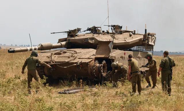 Merkava Mk 3 main battle tank, Main battle tank, Tanks - view 1