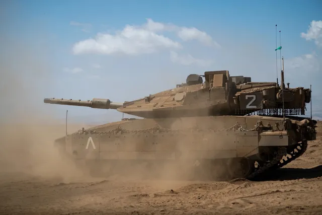 Merkava Mk 4 main battle tank, Main battle tank, Tanks - view 2