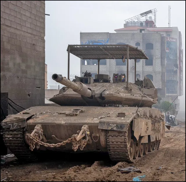 Merkava Mk 4 main battle tank, Main battle tank, Tanks - view 1