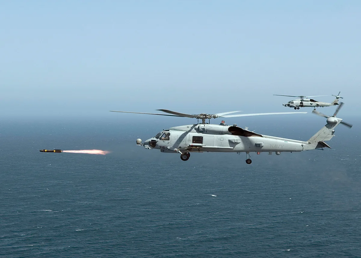 MH-60R Seahawk helicopter, Primary anti-submarine and surface warfare helicopter, Aircraft & UAVs - 2023 Red Sea Crisis