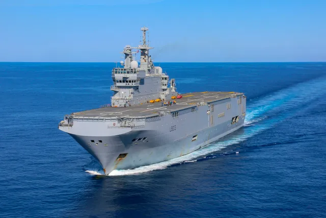 Mistral-class landing helicopter dock, Landing helicopter dock, Naval Systems - view 1