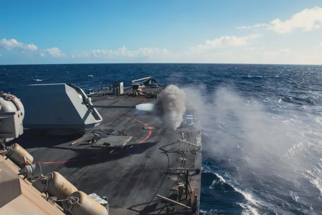 MK 110 57 mm Gun, 57 mm naval gun, Naval Systems - view 3