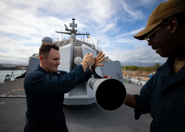 MK 110 57 mm Gun, 57 mm naval gun, Naval Systems - view 1