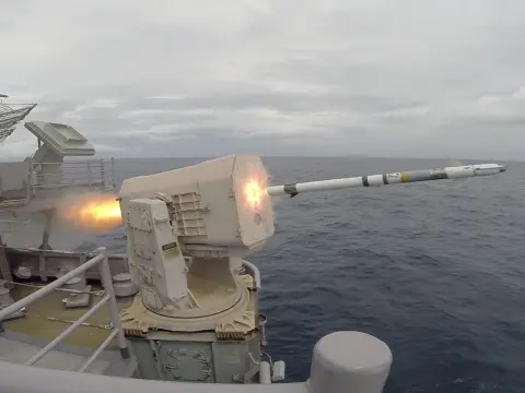 MK 31 RAM Launcher, Surface-to-air missile launcher, Air Defense