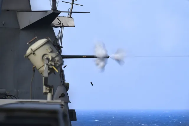 MK 46 Mod 2 30mm GWS, 30 mm remote gun system, Naval Systems - view 1